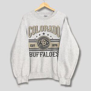 90s Vintage University of Colorado Buffaloes Sweatshirt, CU Buffaloes Shirt tee